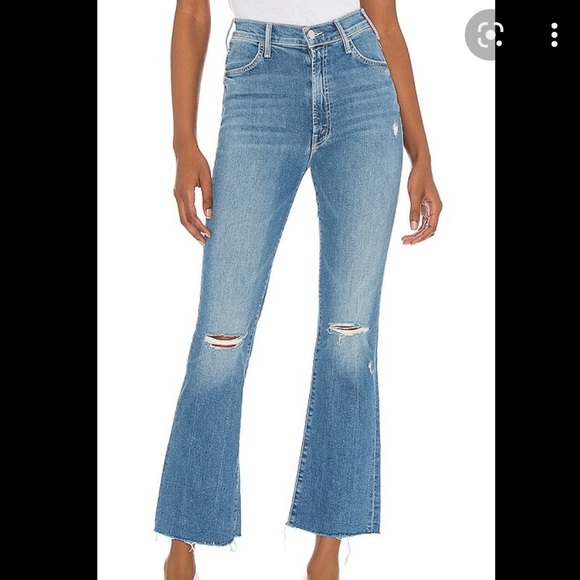 MOTHER Denim - MOTHER The Hustler Ankle Fray Jeans